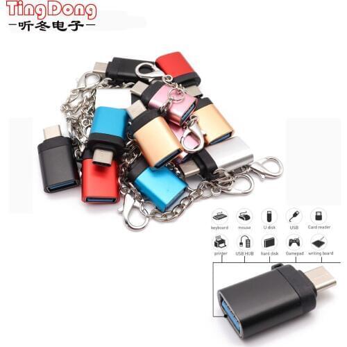 USB C Adapter Type C to USB 3.0 Adapter Thunderbolt 3 Type-C Adapter OTG Cable For Macbook pro Air Samsung S10 S9 USB OTG