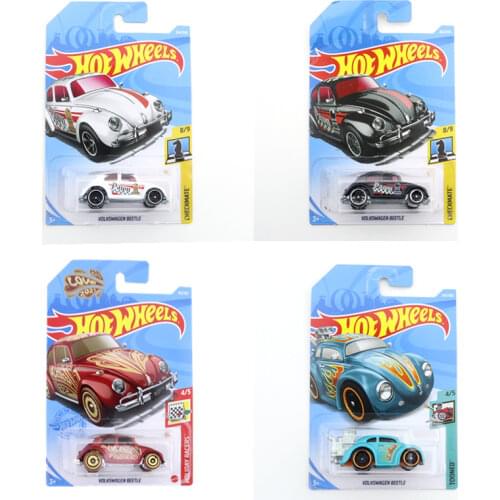 2021 VOLKSWAGEN BEETLE Original Hot Wheels Mini Alloy Coupe 1/64 Metal Diecast Model Car Kids Toys Gift