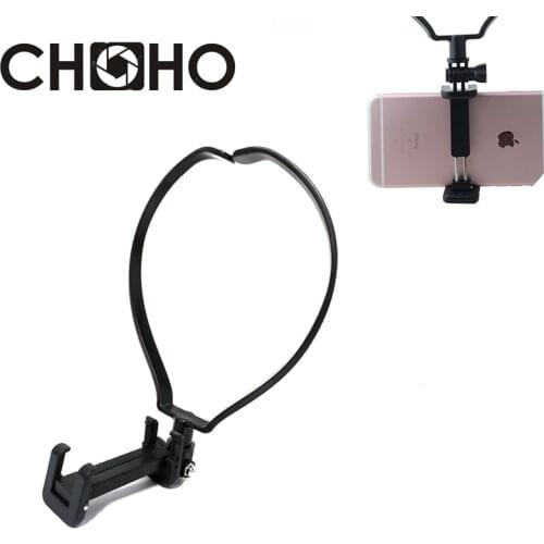For Gopro Accessories Neck Hold Mount Lanyard Strap + Phone Holder Vlog for Go Pro Hero 9 8 7 6 5 Xiaomi yi 4K SJCAM EKEN iphone