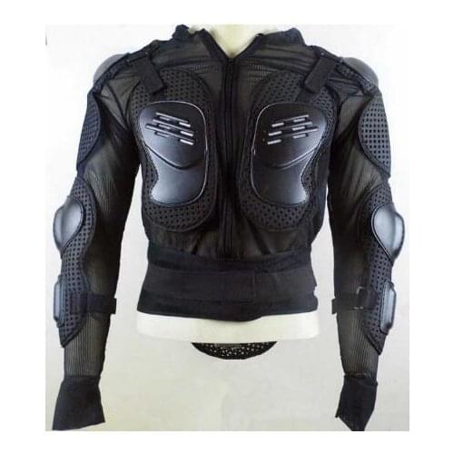 Free Shipping Hot Men Stylish Motorcycle Bike Full Body Armor Jacket Chest Shoulder Protection 2017 New Arrival Promotion nb