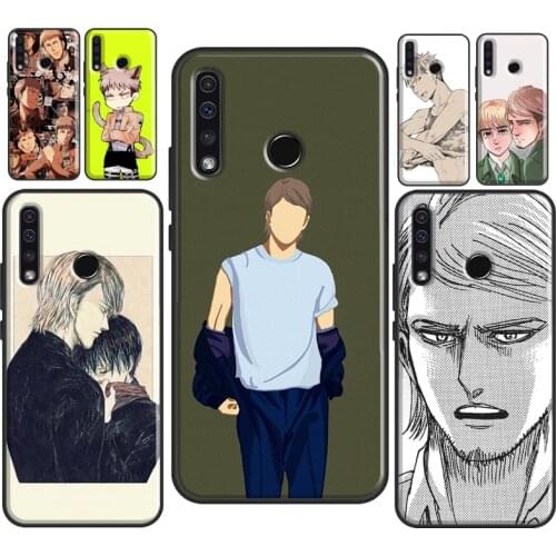 Attack on Titan Jean Kirstein Phone Case For Huawei Honor 20 Pro 4C 6C 7C 7A 8A 9A 7S 8S 8 9 10 Lite 10X 6X 8X 9X 10i