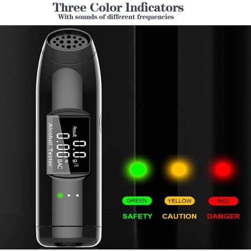 DOODBI Breathalyzer,Upgrade Portable Non-Contact Alcohol Tester,Professional-Grade Accuracy,Suitable for Drivers, Home