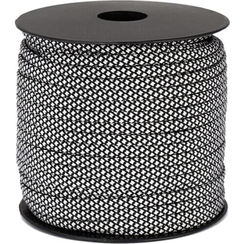 Moocy Camping Paracord 4mm 50 Meters 7 Strands Umbrella Rope for Outdoor Climbing Survival Hiking Clothesline