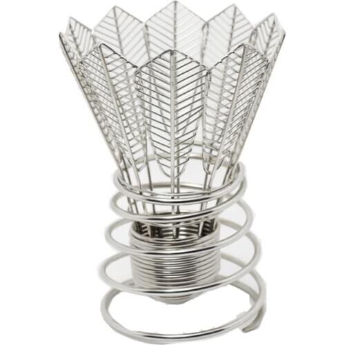 Desktop Badminton Pencil Holder Pen Makeup Brush Storage Multifunctional Office