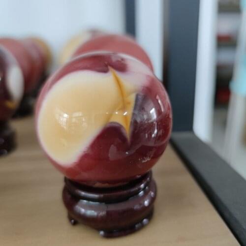 Natural Egg Yellowstone Quartz Ball Crystal Picture Stone Charms Home Decor Modern Mineral Sphere Aesthetic Room Design Interior