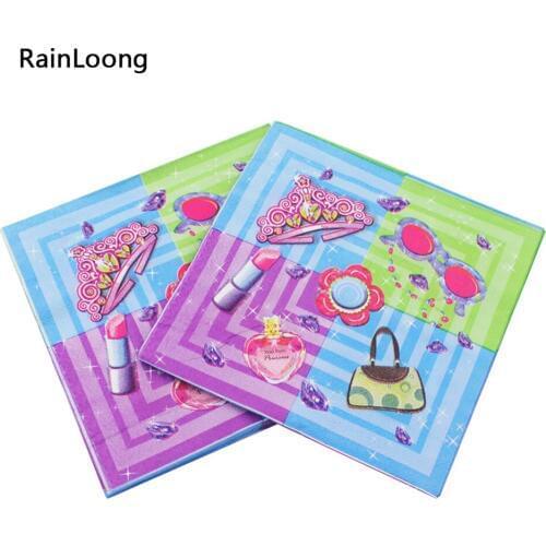 [RainLoong] Party Paper Napkin Festive & Para Festas Tissue Decoration Guardanapo 33cm*33cm 1 pack (20pcs/pack)