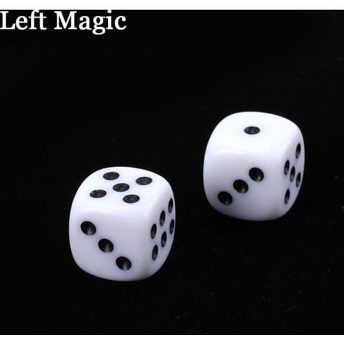 Russian Dice Deluxe Forcing Dice (Black Color Dice) - Magic Tricks Fun Magic Street Close Up Stage Accessories Illusion Mental