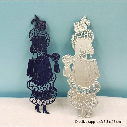 Scrapbooking Dies Sale Lady Character Stencils For Diy Scrapbooking Molds Scrapbook Crafts Card Making Metal Die Cut