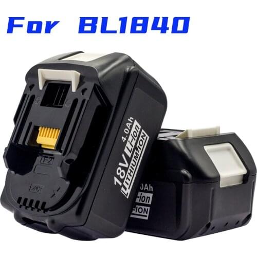 BL1840 18V 4.0Ah Replacement Battery Suitable For Makita Power Tools 4000MAH BL1850 BL1860 Battery LED Power Display Charger