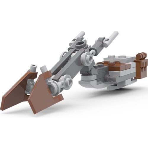 MOC The Speeder Bike For Star of Space Wars Mandalor Building Blocks Set DIY Idea Toys Car Vechile For Mandalorian Children Gift