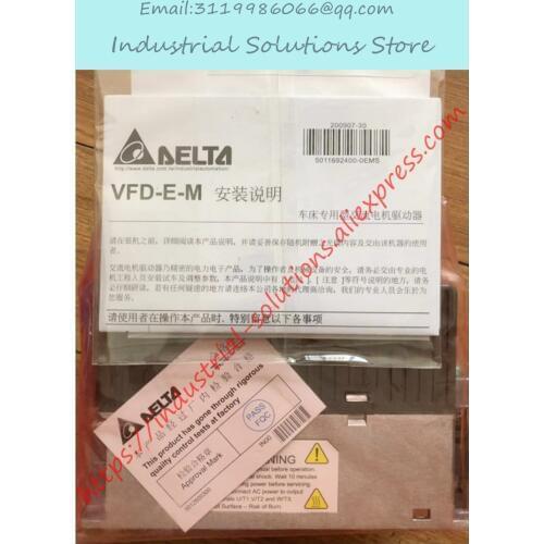 Input 3PH 380V Output 3PH Inverter E-Series VFD037E43A-M 0~480V 8.2A 0.1~600Hz 3.7KW 5HP New Original