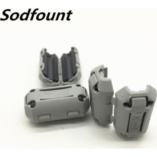 10pcs anti-jamming magnetic ring ZCAT1730-0730 inner diameter 7mm filter magnetic ring ferrite button type