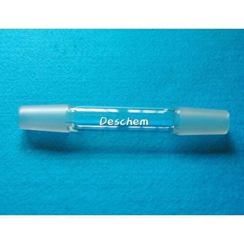 24/40,Glass Straight Connecting Adapter,Both Male Outer Joint,Lab Glass Tube