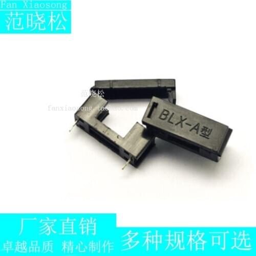 BLX-A type 5*20mm fuse holder with cover fuse holder suitable for 5x20 clip fuse holder