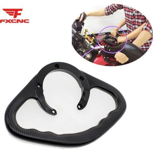 For KAWASAKI ZX-6R 2007-2017 ZX-10R 2006-2017 ZX-14R 2006-2017 Motorcycle Passenger Handgrips Fuel Tank Grab Bar Handle Holder