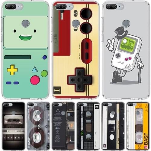 Fashion Gameboy Video tape Phone Case for Huawei Honor 10 9 20 7A 7X 8A 8S 8X 9X Lite Pro Y5 Y6 Y7 Y9S 2019 10i 20i Coque Cover