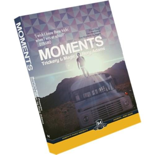 Moments By Rory Adams(Gimmick+DVD),Stage Magic Tricks,Close Up Magic,Street,Mentalism,Illusions,Card Magia,Accessories
