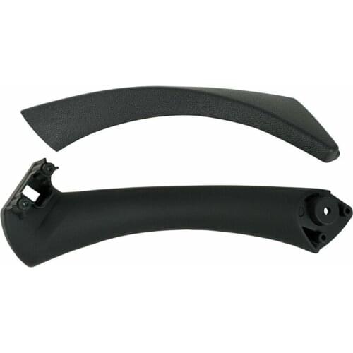 Car Left Side Black Inner+Outer Door Panel Handle Pull Trim Cover for BMW E90 E91 328I 335I 328Xi 335Xi Accessories
