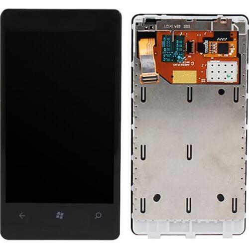 Original For Nokia Lumia 800 LCD Display with Touch Screen Digitizer Assembly with frame free shipping