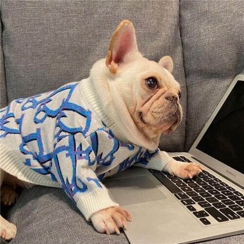 Pet Winter Knitted Clothing Warm Dog Cat Sweater Cat Puppy Clothes Costume For Small Dogs Cats Chihuahua Teddy Schnauzer Outfit