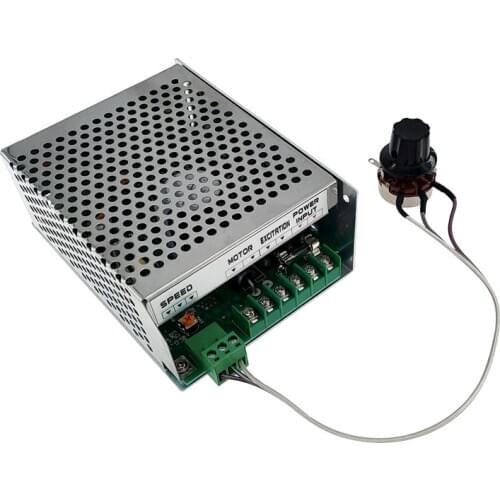 110V-220VAC WK611 6A Speed Regulator PWM for DC Motor Control Supply Suitable for dc spindle motor input speed controller