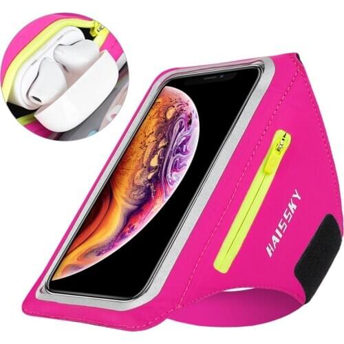 Wrist Running Bag Sport Armband Case 6.5 Inch Phone Fashion Holder For Womens On Hand Smartphone Handbags Running Gym Arm Band