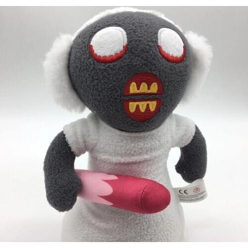 25cm Horror Game Halloween Granny Cartoon Movie Plush Stuffed Animals Dolls Collectible Toys Gifts For Children