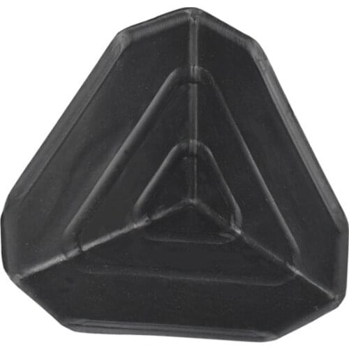 100Pcs Black Plastic Triangle Corner Protector Cap For Express Carton Box Corner Guards