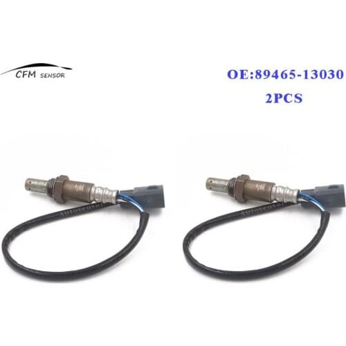 2pcs 89465-13030 New Front O2 Air Fuel Ratio Sensor Fits for Toyota Pontiac 1.8L l4