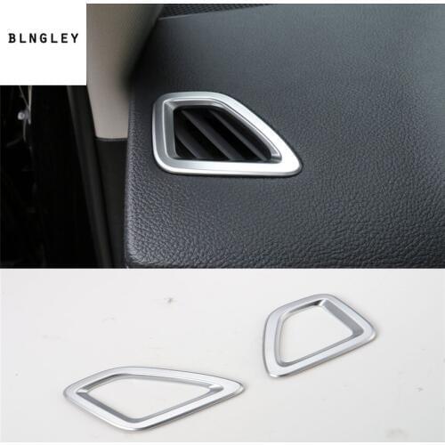 2pcs/lot ABS High position air conditioning outlet decoration cover for 2014-2016 Jeep Cherokee
