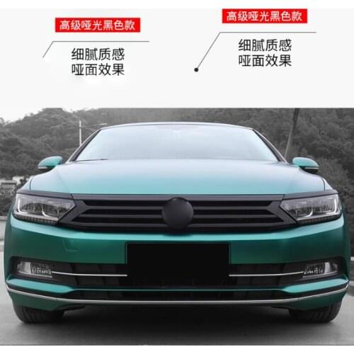 FOR 19 new magotan B8 black grille bright bar modified Volkswagen 18 magotan black samurai grille front bar bright bar