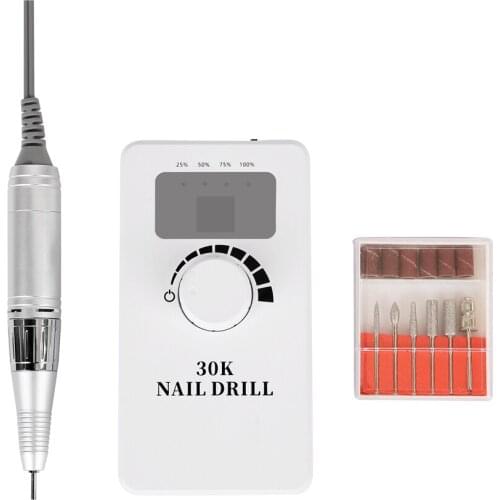 Electric Digital Nail Drill Nail Polishing Machine Manicure Pedicure Polishing Tools for Home Salon Use