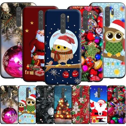 Merry Christmas Santa Claus Case for Redmi Note 9s 9 8 7 10 10s 10T K40 9T 9C 9A 10X Pro Prime NFC