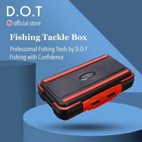 D.O.T Carp Fishing Tackle Box Fishing Accesssories Lure Box for Sea Fishing Hooks Fishing Equipment Carpfishing Tool Box