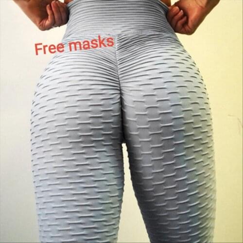 New Solid Sexy Push Up Leggings Women Fitness Clothing High Waist Pants Female Workout Breathable Skinny Black Leggings