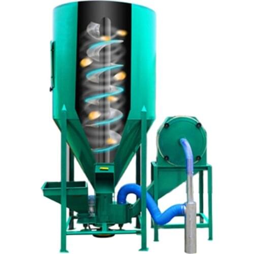 Livestock Animal Farm Feed Mixer Grinder Maize Corn Soybean Grains Crusher Blender Feed Processing Machine