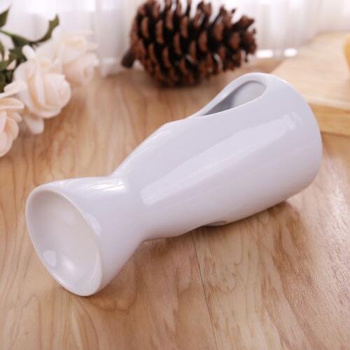 2021 New White Ceramic Candle Holder Wax Oil Burner Fragrance Aromatherapy Candlestick