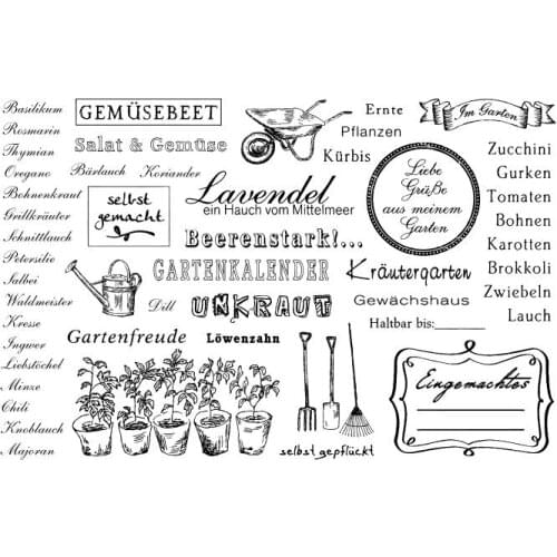 German text beerenstark Clear Stamps Scrapbook Paper Craft Clear stamp scrapbooking X0294