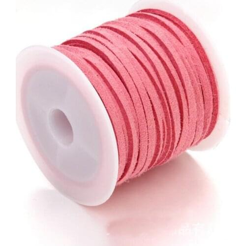 10 m\lot Leather Cords Faux Suede Korean Velvet String Rope Cord For Jewelry Making Finding Bracelets Handmade DIY Craft Supply