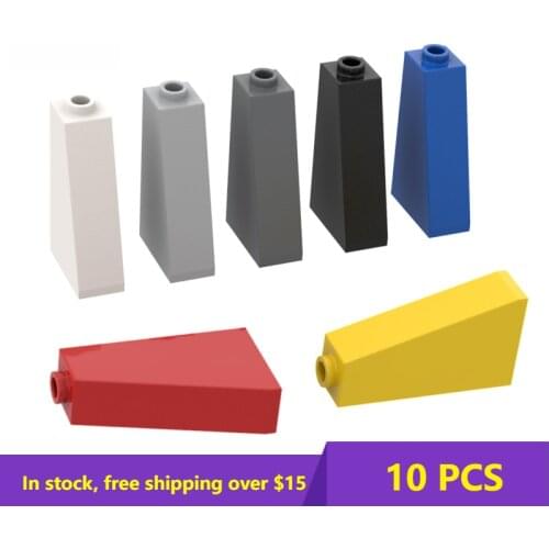 10PCS Plate Brick Compatible Assembles Particles 4460 For Building Blocks Parts DIY Educational Creative Gift Toys