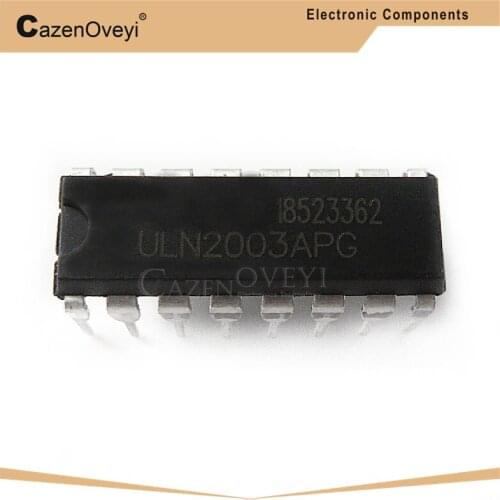 10pcs/lot ULN2003APG ULN2003 DIP-16 In Stock
