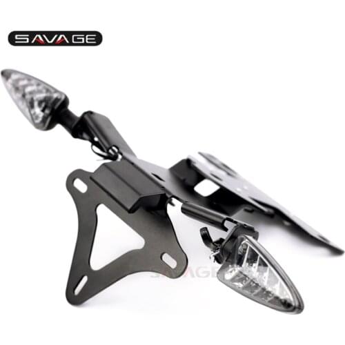 Tail Tidy Fender Eliminator LED Turn Signal For BMW S1000R HP4 S1000RR 2010-2018 Motorcycle License Plate Holder Light