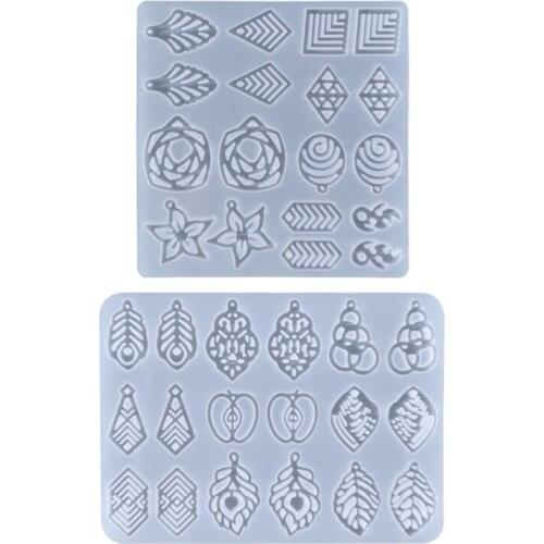 Flower-shaped Earring Combination Earrings Mold Serving Board Silicone Mold Home Decoration Mold Suitable for Women