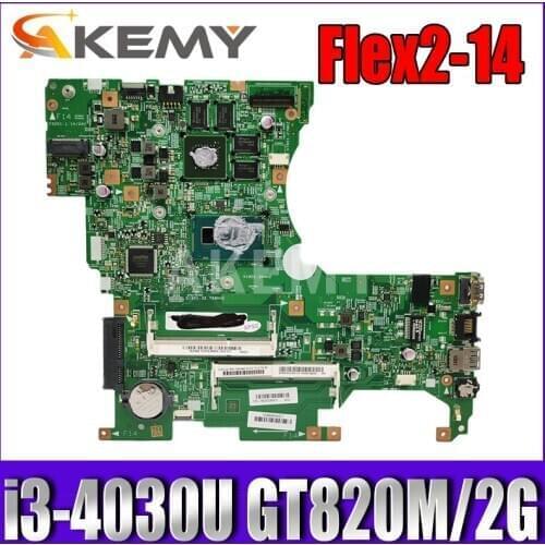 LF14M 448.00x01.0011 For Lenovo Flex2-14 Flex 2 14 Laptop pc Motherboard with i3-4030 GT820M/2G 5B20G36415