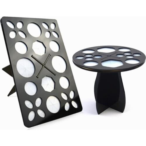 New14/26 Hole Makeup Brush Set Drying Rack Multifunctional Makeup Brush Display Rack Cosmetic Makeup Brush Drying Rack