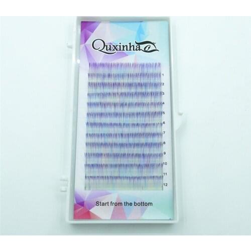 QUXINHAO C D Curl Soft Colored eyelash curl false lashes eyelash individual colored lashes Extensions