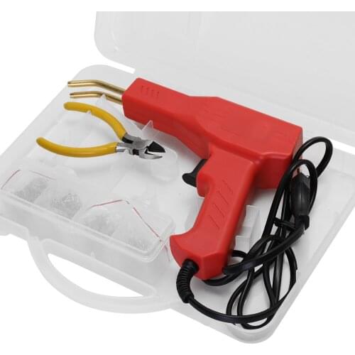50W Handy Plastic Welder Garage Tools Hot Staplers Machine Staple PVC Plastic Repairing Machine Car Bumper Repair Hot Stapler