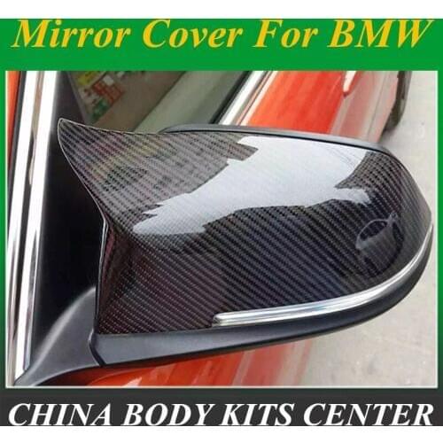 For BMW replacement carbon fiber wing rearview door mirror covers for 1 2 3 4 x1 f20 f22 f30 gt f34 f32 f33 f36 m2 f87 E84