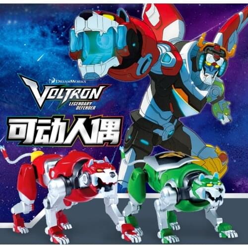 Beast King GoLion Voltron Defender of the Universe Basic Animation Character Deformation Toy Model Fit King Kong