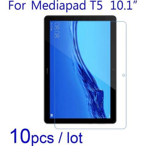 10pcs/lot Soft Screen Protectors Clear/Matte/Nano Explosion-Proof Protective Films for Huawei MediaPad T5 Tablet 10.1" LCD Guard